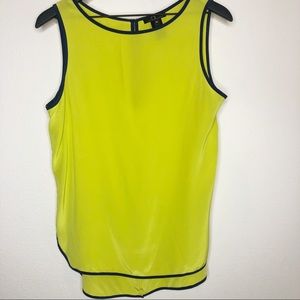 David Lerner 100% Silk Blouse